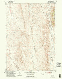 Download a high-resolution, GPS-compatible USGS topo map for Owens, WY (1995 edition)