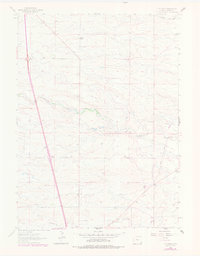 Download a high-resolution, GPS-compatible USGS topo map for P O Ranch, WY (1978 edition)
