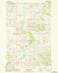 Download a high-resolution, GPS-compatible USGS topo map for Page Draw, WY (1985 edition)