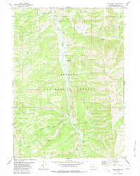 Download a high-resolution, GPS-compatible USGS topo map for Park Creek, WY (1980 edition)