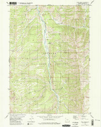 Download a high-resolution, GPS-compatible USGS topo map for Park Creek, WY (1980 edition)