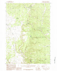 Download a high-resolution, GPS-compatible USGS topo map for Parmlee Canyon, WY (1984 edition)