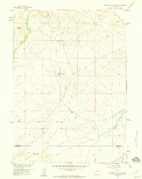 preview thumbnail of historical topo map of Sublette County, WY in 1958