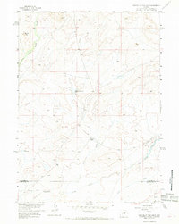 Download a high-resolution, GPS-compatible USGS topo map for Parting of the Ways, WY (1968 edition)