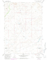Download a high-resolution, GPS-compatible USGS topo map for Parting of the Ways, WY (1980 edition)