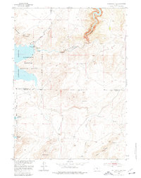 Download a high-resolution, GPS-compatible USGS topo map for Pathfinder Dam, WY (1977 edition)