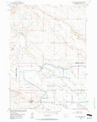 Download a high-resolution, GPS-compatible USGS topo map for Pavillion Butte, WY (1959 edition)
