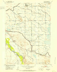 Download a high-resolution, GPS-compatible USGS topo map for Pavillion, WY (1952 edition)