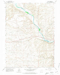 Download a high-resolution, GPS-compatible USGS topo map for Peru, WY (1974 edition)