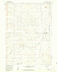 Download a high-resolution, GPS-compatible USGS topo map for Petsch Reservoir, WY (1962 edition)