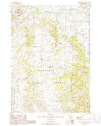 Download a high-resolution, GPS-compatible USGS topo map for Phelps Mountain, WY (1988 edition)