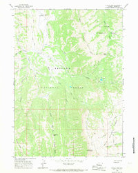 Download a high-resolution, GPS-compatible USGS topo map for Pickle Pass, WY (1967 edition)