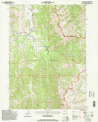 Download a high-resolution, GPS-compatible USGS topo map for Pickle Pass, WY (1998 edition)