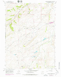 Download a high-resolution, GPS-compatible USGS topo map for Piedmont Reservoir, WY (1979 edition)