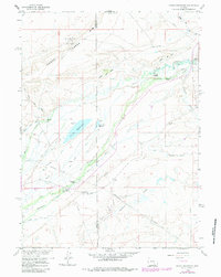 Download a high-resolution, GPS-compatible USGS topo map for Pierce Reservoir, WY (1983 edition)