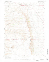 Download a high-resolution, GPS-compatible USGS topo map for Pilot Butte, WY (1971 edition)