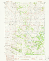 Download a high-resolution, GPS-compatible USGS topo map for Pilot Hill, WY (1987 edition)