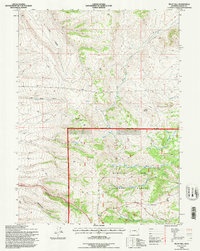Download a high-resolution, GPS-compatible USGS topo map for Pilot Hill, WY (1996 edition)