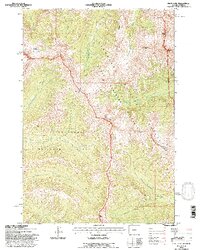 Download a high-resolution, GPS-compatible USGS topo map for Pilot Peak, WY (1997 edition)