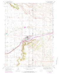 Download a high-resolution, GPS-compatible USGS topo map for Pine Bluffs, WY (1984 edition)