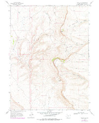 Download a high-resolution, GPS-compatible USGS topo map for Pine Butte, WY (1978 edition)