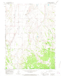 Download a high-resolution, GPS-compatible USGS topo map for Pine Knoll, WY (1968 edition)