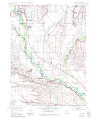 Download a high-resolution, GPS-compatible USGS topo map for Pinedale, WY (1984 edition)
