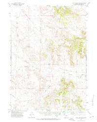 Download a high-resolution, GPS-compatible USGS topo map for Piney Canyon NW, WY (1974 edition)