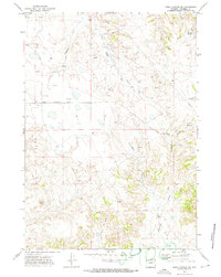 Download a high-resolution, GPS-compatible USGS topo map for Piney Canyon SW, WY (1974 edition)