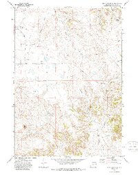 Download a high-resolution, GPS-compatible USGS topo map for Piney Canyon SW, WY (1987 edition)