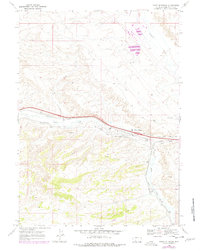 Download a high-resolution, GPS-compatible USGS topo map for Point Of Rocks, WY (1978 edition)