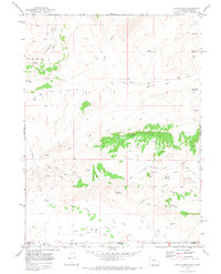 Download a high-resolution, GPS-compatible USGS topo map for Poison Basin, WY (1973 edition)