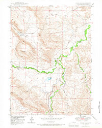 Download a high-resolution, GPS-compatible USGS topo map for Poison Lake, WY (1967 edition)