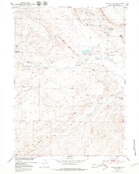 Download a high-resolution, GPS-compatible USGS topo map for Poison Spider, WY (1979 edition)