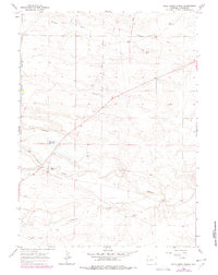 Download a high-resolution, GPS-compatible USGS topo map for Pole Creek Ranch, WY (1978 edition)