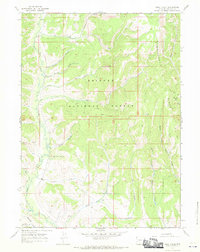 Download a high-resolution, GPS-compatible USGS topo map for Pole Creek, WY (1970 edition)
