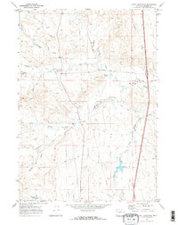 Download a high-resolution, GPS-compatible USGS topo map for Purdy Reservoir, WY (1973 edition)
