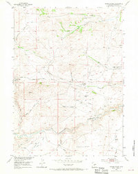 Download a high-resolution, GPS-compatible USGS topo map for Radium Springs, WY (1970 edition)