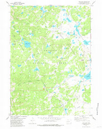 preview thumbnail of historical topo map of Sublette County, WY in 1981