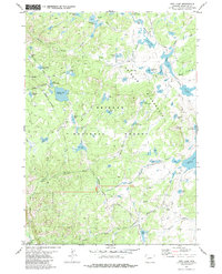 Download a high-resolution, GPS-compatible USGS topo map for Raid Lake, WY (1982 edition)