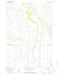 Download a high-resolution, GPS-compatible USGS topo map for Rairden, WY (1978 edition)