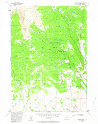 Download a high-resolution, GPS-compatible USGS topo map for Ramshorn Peak, WY (1963 edition)