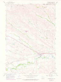 Download a high-resolution, GPS-compatible USGS topo map for Ranchester, WY (1978 edition)