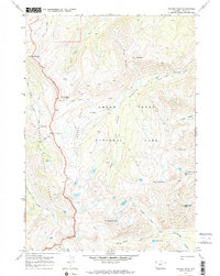 Download a high-resolution, GPS-compatible USGS topo map for Ranger Peak, WY (1973 edition)