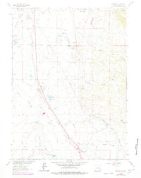 Download a high-resolution, GPS-compatible USGS topo map for Red Buttes, WY (1978 edition)