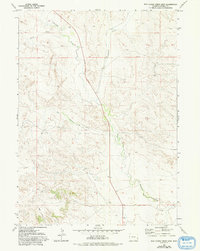 Download a high-resolution, GPS-compatible USGS topo map for Red Cloud Creek East, WY (1993 edition)