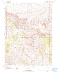 Download a high-resolution, GPS-compatible USGS topo map for Red Creek Ranch, WY (1966 edition)