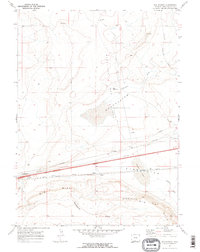 Download a high-resolution, GPS-compatible USGS topo map for Red Desert, WY (1973 edition)