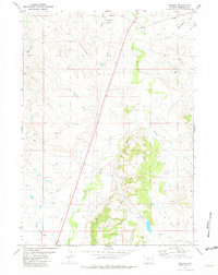 Download a high-resolution, GPS-compatible USGS topo map for Redbird, WY (1981 edition)