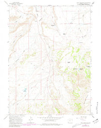 Download a high-resolution, GPS-compatible USGS topo map for Reed Reservoir, WY (1981 edition)